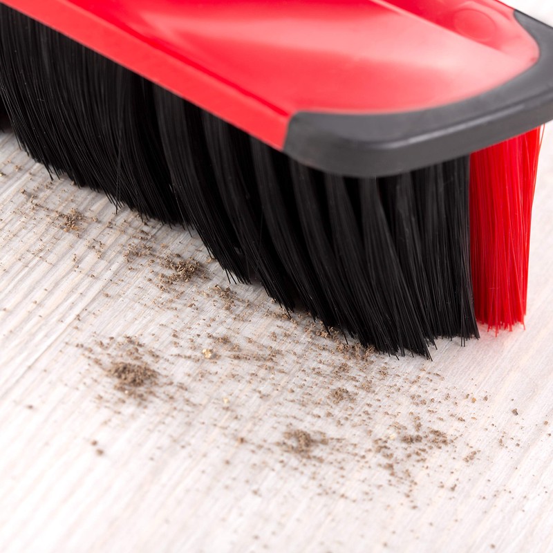 Vileda 142158 3-in-1 Natural Broom( Only Comes With Brush Head