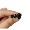 50PCS Black Plastic Shape Oval Safety Eyes and Nose for