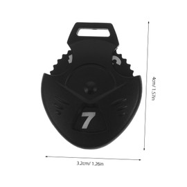 WHAMVOX Golf Accessories 6pcs Golf Club Head Covers Number Tags Portable Device