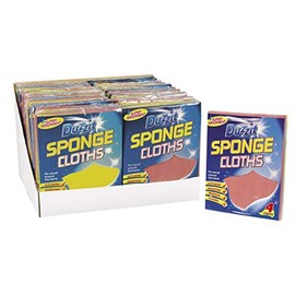 Duzzit 4 PK Sponge Cloth