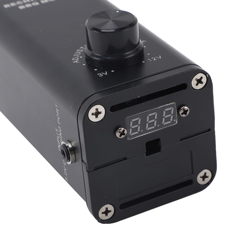Rotisserie Motor Aluminum Alloy 10W 3 to 12V Adjustable Rechargeable