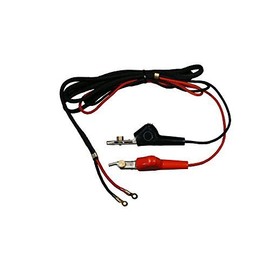 AST Labs Butt Set Line Cord Angled Bed of Nails ABN Alligator Clip to Ring Terminal for TS22, etc. (1.5m / 59")