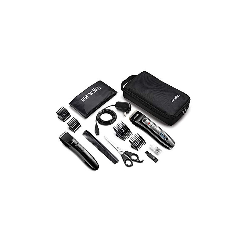 Andis 24615 Select Cut 5-Speed Combo Home Haircutting Kit, Black