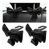 DXNQ 2 PCS Car Seat Headrest Hook, Cute Bow Purse