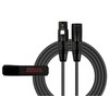 KIRLIN Cable MPC Cable de micrófono, XLR, negro, 50 pies