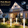 APOTO Dusk to Dawn Outdoor Post Lights, Waterproof Lamp Post