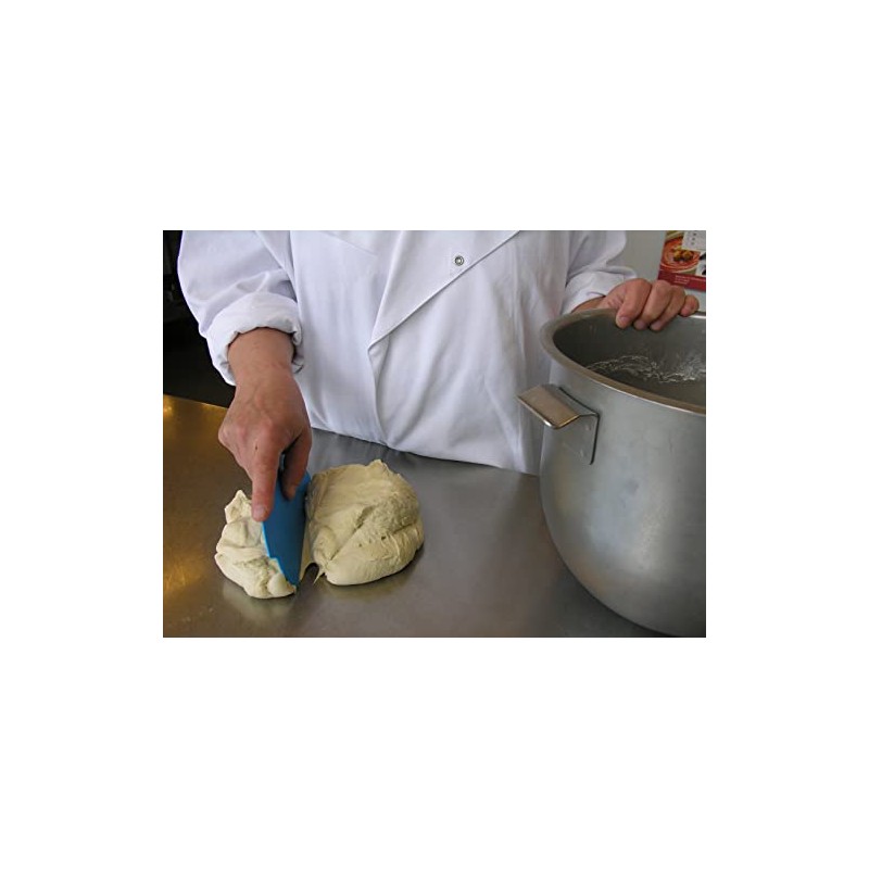 Flexible hand scraper polypropylene, 165 x 2 x 92 mm,