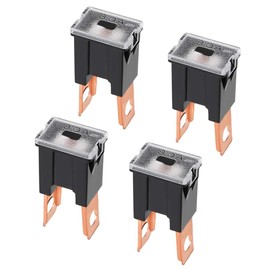 sourcing map Tridge Fuse 32V 80A Male Terminal Blade J Case Box for Truck 4pcs