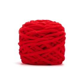INNDUN Blanket Yarn 100g/3.5oz - Red Chenille Yarn 6 Super Bulky - 72 Yards - Knitting, Crocheting & Crafts Chunky Yarn