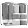 Mrsdry Travel Bottles for Toiletries 8 Pack, Travel Size Toiletries,
