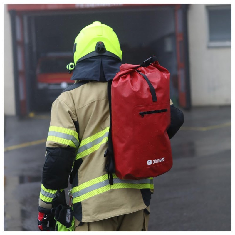 Dönges Pack sack waterproof, Red 24l, Outdoor