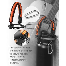 Sivaphe Stainless Steel Water Bottle 1L, Vacuum Insulated Flask with Spout Lid, 32oz Large Bottles for Outdoor, Sports(Black)