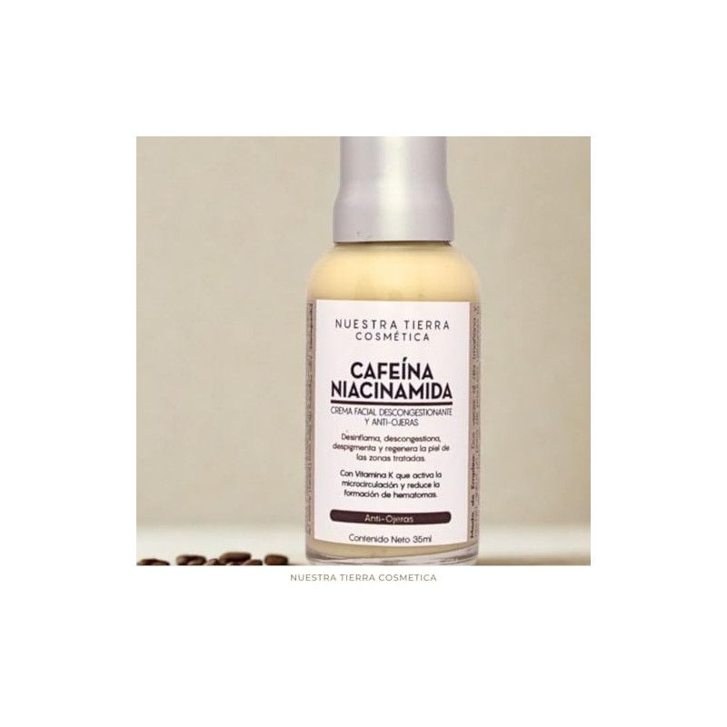 Crema Anti-ojeras Con Cafeína 5% Y Niacinamida 4% 35ml