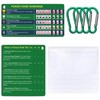 Epkoxlx 4-Pack (8 Cards) Poker Hand Rankings Cards Set with