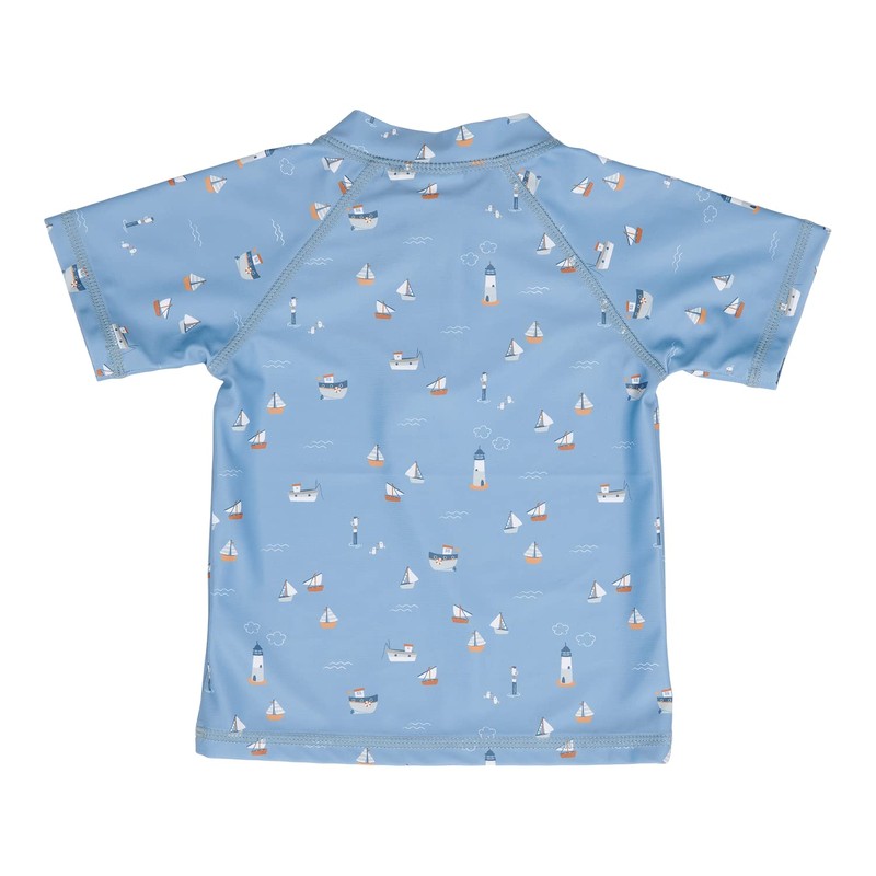 Little Dutch Sailors Bay CL21881643 Swimming Shirt Short-Sleeved Dark Blue