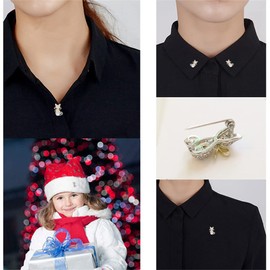 Rhinestone Cat Brooch Pin for Women Girls Fashion Crystal Animal Brooches Lapel Pins Dainty Small Cute Dress Accessories Jewelry Boutonniere Corsage for Hat Bag Suit Tie Birthday Christmas Holiday