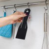 16 Pcs Plastic Putty Knife 2" Black Flexible Putty Knife