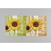 Serviettes – Sunflower – 33 x 33 cm Pack of 20, Green/Yellow 1/4