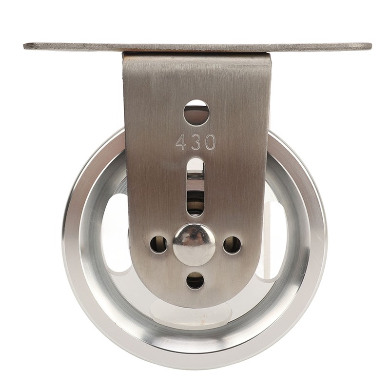 Gym Pulley Blocks Wall Mount Fixed Pulley Wheel Rotation 360