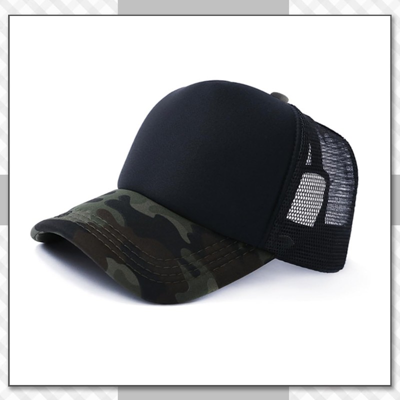 Chrome Crane CB190 Hat, Cap, Mesh, Adjustable, Camouflage Pattern, Outdoor,