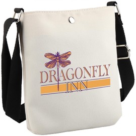 TV Show Inspired Dragonfly Inn Cosmetic Crossbody Bag for Fans Fandom (Dragonfly INN CB EU)