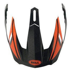 Bell Helmets Visor for MX-9 Adventure fits Alpine™ MIPS Helmets - Gloss Black/Orange