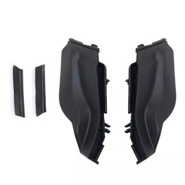 RONTCOS 1Pair Front Windshield Wiper Side Cowl Extension Cover Trim for Toyota Prius 2010 2011 2012 2013 2014 2015 55083-47020 55084-47020