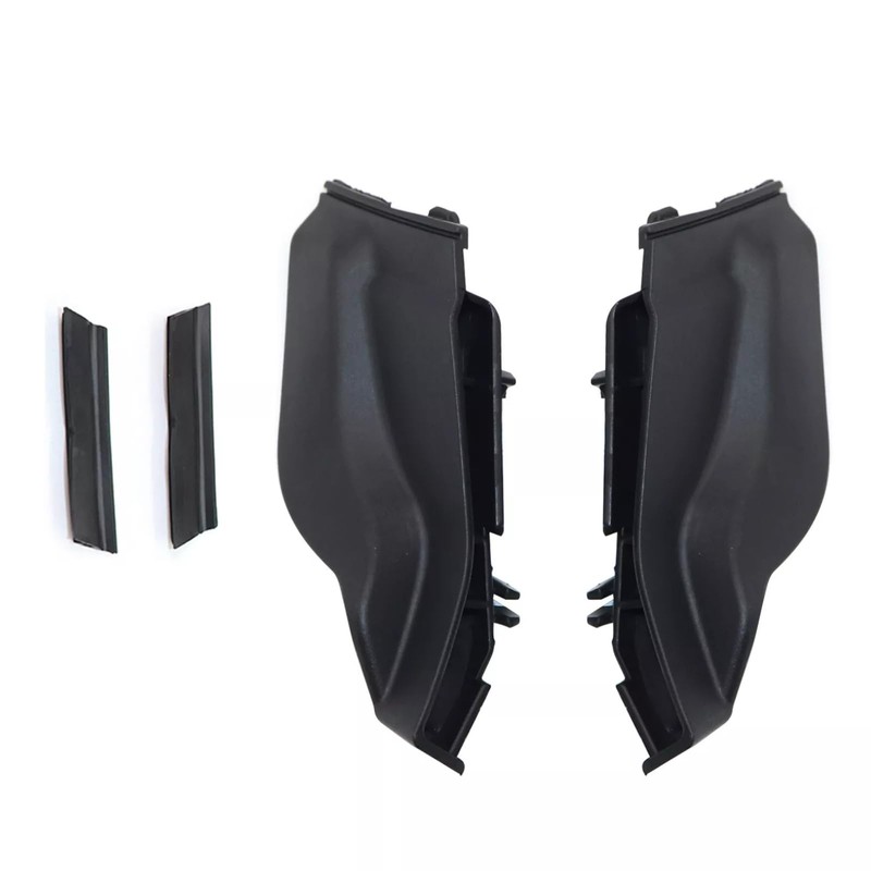 RONTCOS 1Pair Front Windshield Wiper Side Cowl Extension Cover Trim
