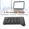 Mini Keyboard Wireless Numeric Keypad 2.4G USB Ergonomic Lightweight PC