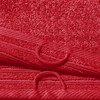 Erwin Müller Heidelberg Hand Towel, 100% Cotton, Red, 50 x