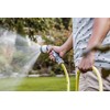 REHAU Gartenbrause Comfort, 8 Wasserstrahlformen, Garten Handbrause mit Einhand-Bedienfunktion