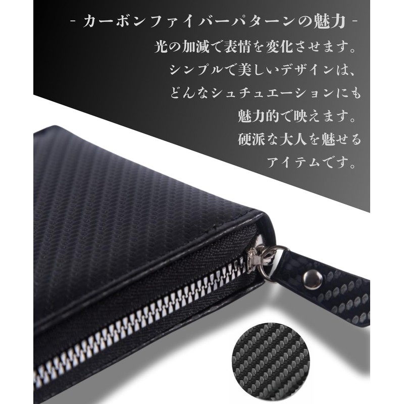 Capprecier Men's Bifold Wallet, Compact, Mini Wallet, Small, Thin, Round