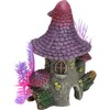 Rosewood Blue Ribbon 911791 Leprechaun House with Purple Roof Aquarium