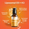 Purality Health Micelle Liposomal Liquid Vitamin D3 With K2 Dietary