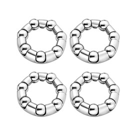 4-Piece Bike Ball Bearing Retainer Set, 6mm x 7 Balls Rear Wheel Bearing Retainer Accessories for Bike Rear Wheel, Kids/Stretch Bicycle