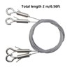 Semetall Adjustable Picture Hanging Wire,4 Pcs Heavy Duty Picture Frame