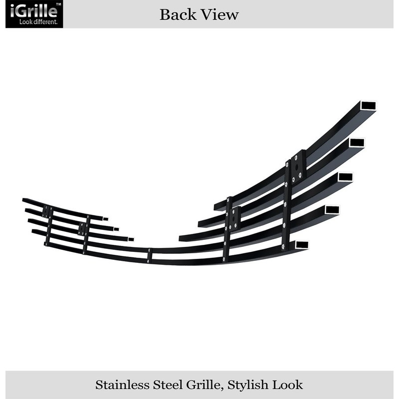 APS Compatible with 2012-2014 Camry Stainless Steel Black Billet Grille