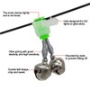 HiBD Fishing Bells 20pcs Spiral Clip Fish Bells Fishing Bite