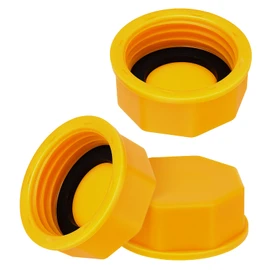 3 Pack Gas Can Cap Replacement, Superior Replacement Lid with Coarse Thread for Most 1/2/3/5 Gallon Plastic and Metal Gas Can, Optimized Lid Design for Better Sealing