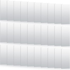 Zonon 30 Pcs Pure Nickel Strip100x44x0.15mm Nickel Sheets 4 x 1.73 x 0.006 Inches, 99.6% Pure Anode Sheet for Electroplating and DIY Plating Experiment