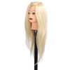 Hair Styling Mannequin Head 85% Real Hair Hairdresser Training Head