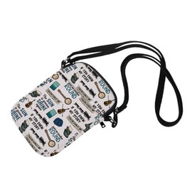 Musical Inspired Gift Musical Theater Zipper Pouch Makeup Bag Gift For Actor Actress (Crossbody bag)