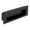 SIRO Inlet Fitting Shell Handle 2382 Metal Plain Black Matt