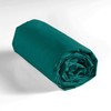 douceur d'intérieur, Fitted Sheet (160 x 200 cm) Lina Emerald,