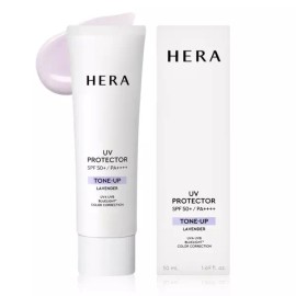 Hera 헤라 UV 프로텍터 톤업 라벤더 SPF50+ PA++++ 50ml Hera UV Protector Tone Up Lavender SPF50+ PA++++ 50ml