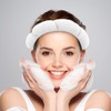 CAVETEE Spa Headband for Face Washing - Terry Cloth Puffy