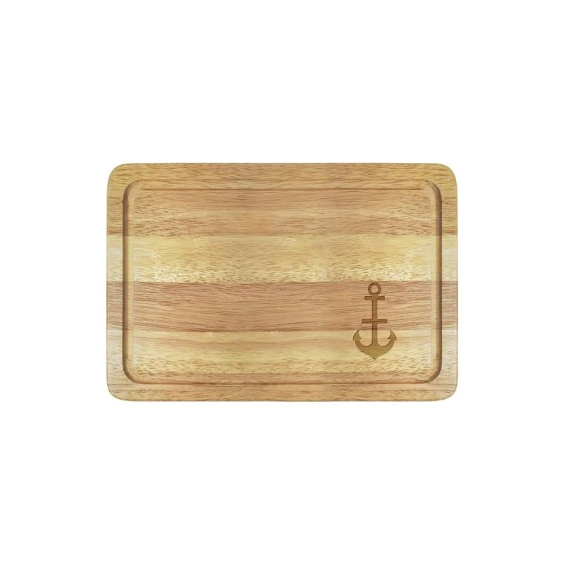 'Sailor Ship Anchor' Wooden Chopping/Cutting Board (WB00073513)