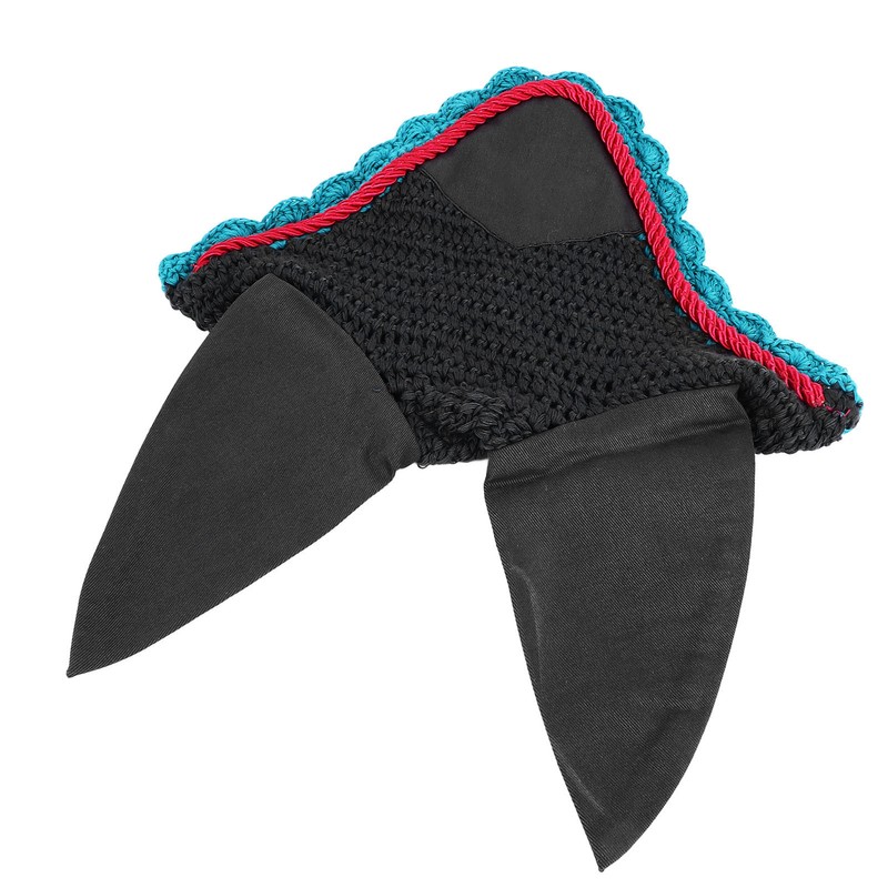 Horse Ear Net Bonnet Soft Comfortable Breathable Knitted Horse Fly