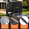 Heavy Duty 840D Mobility Scooter Cover Waterproof (BLACK, L(49 x