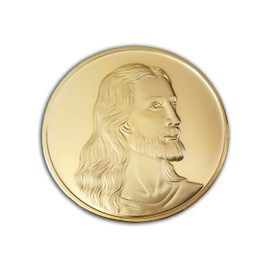 Eillwin Jesus Christ & Last Supper Beautiful Christian Religious Lucky Love Collectible Coin